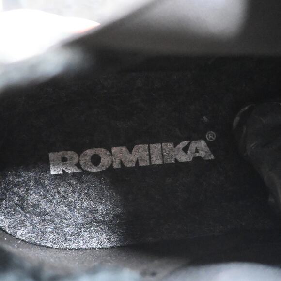 Josef Seibel Romika Womens EU 37 Maddy 02 Black Leather Slip-On Casual Boot - Picture 8 of 11